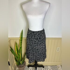 i.e. Black Silk Midi Skirt Sz 12 | Quiet Luxury Capsule Wardrobe Y2K